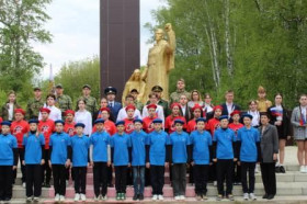 Приём в ряды Всероссийского детско-юношеского военно-патриотического движения &quot;Юнармия&quot;.